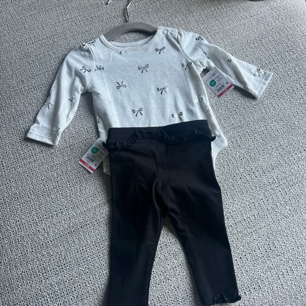 Garanimals Gray and Black Kids Matching Set
